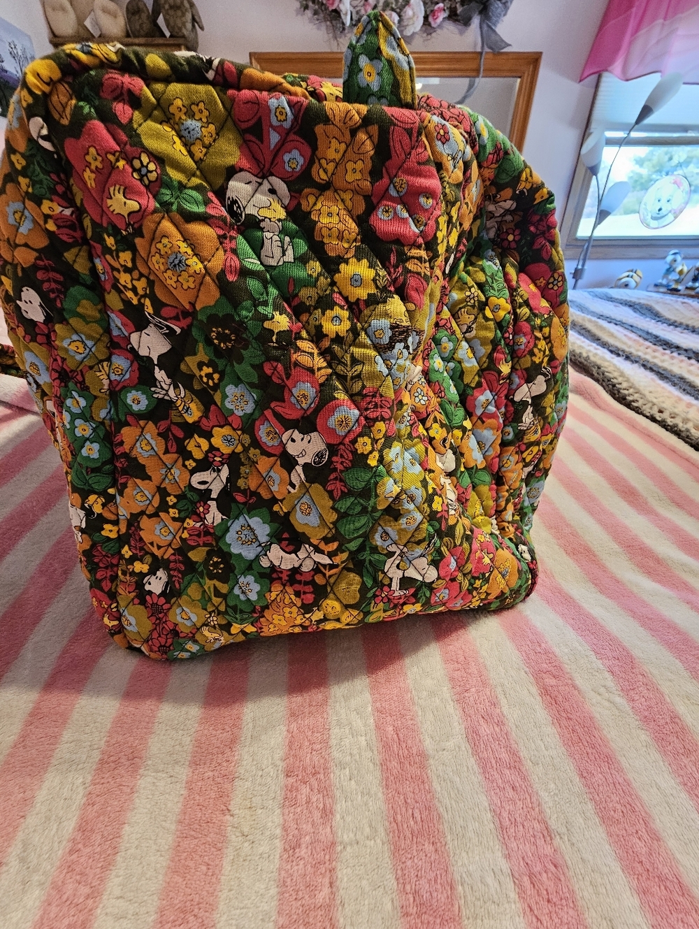 Vera Bradley Snoopy Duffel - Picture 8 of 8